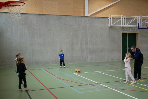 Kindersportkamp 'Future games' © Gemeentebestuur Maarkedal