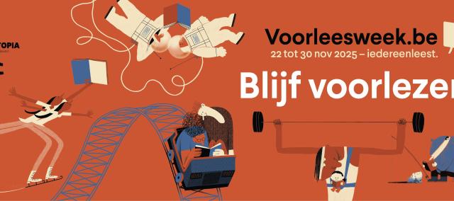 Voorleesweek 2025: Blijf voorlezen! © voorleesweek Voorleesweek 2025: Blijf voorlezen! © voorleesweek